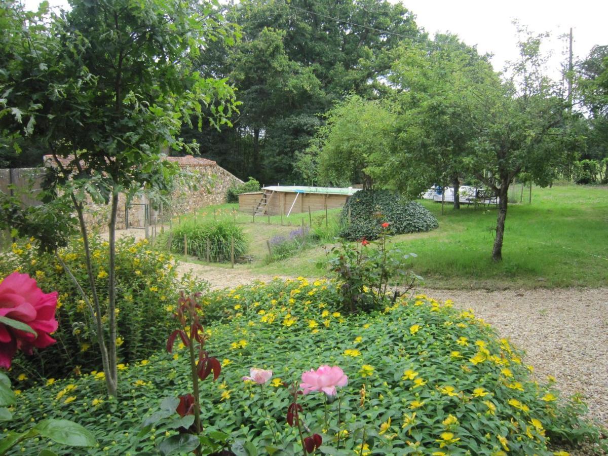 Magnificent Holiday Home With Pool Saint-Paul-du-Bois Rum bild